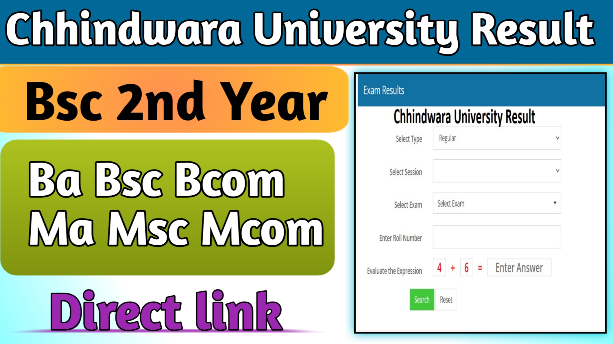 Chhindwara University Result 2024