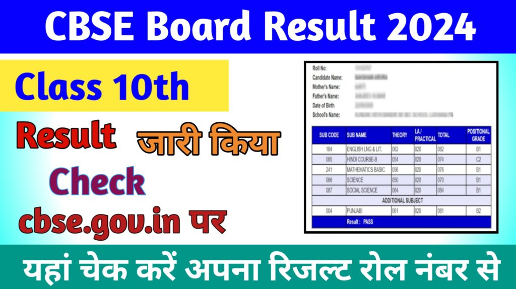 CBSE Board Result 2024